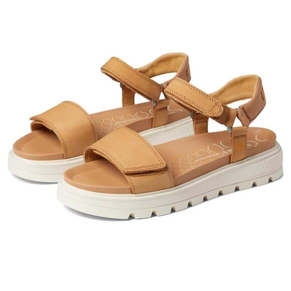 Timberland Shoes - Timberland Women’s Size 7.5 Ray City Ankle Strap Sandal in beige nubuck leather